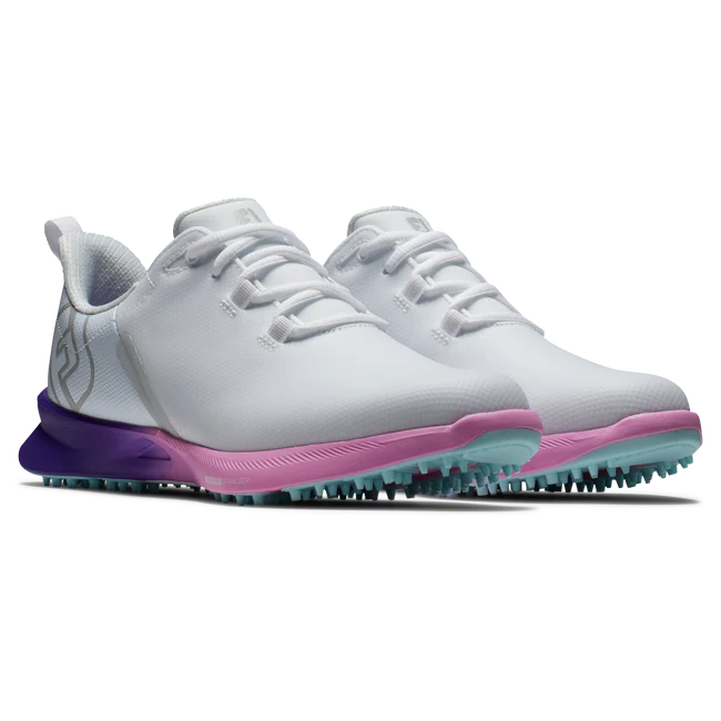 FOOTJOY WOMEN'S FJ FUEL SPORT SHOES White Purple Medium