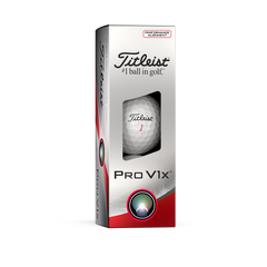 TITLEIST 2023 PRO V1X PERF ALIGN RED