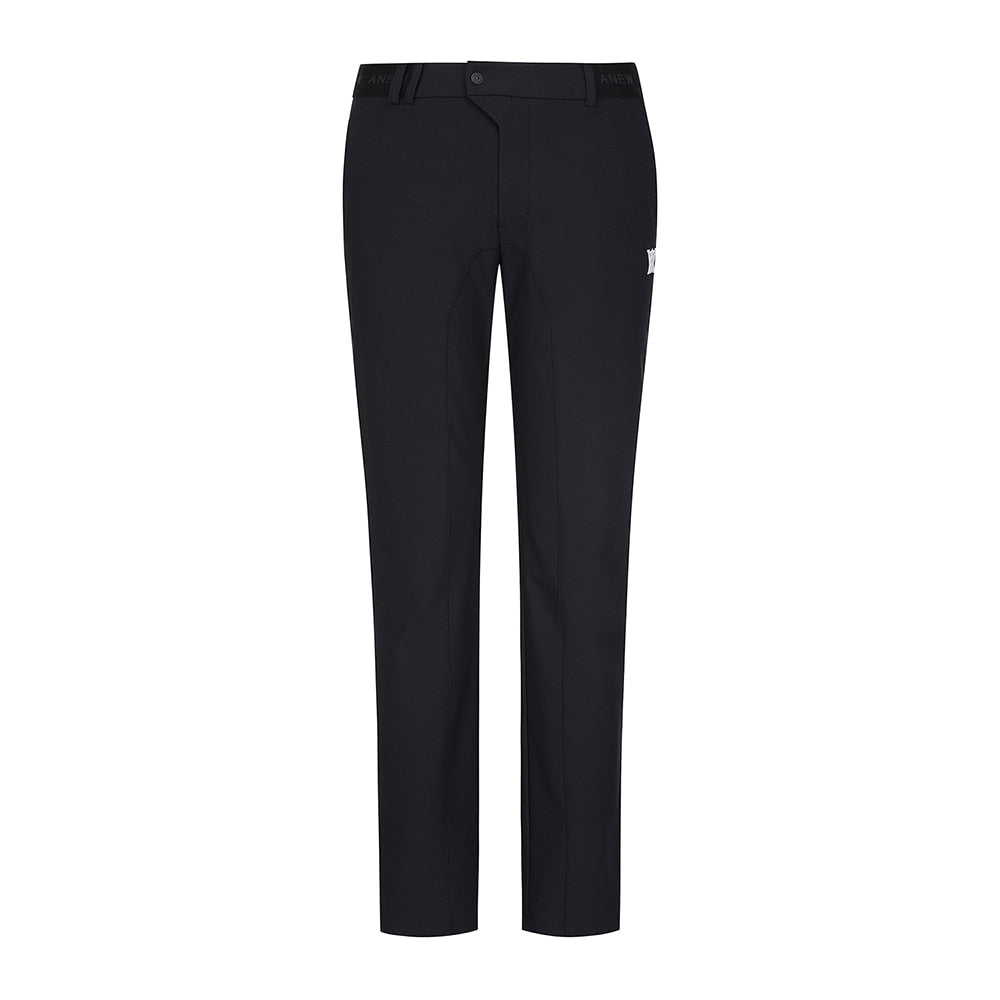 ANEW FW22 MEN SQUAER INCISION POINT PANTS BLACK