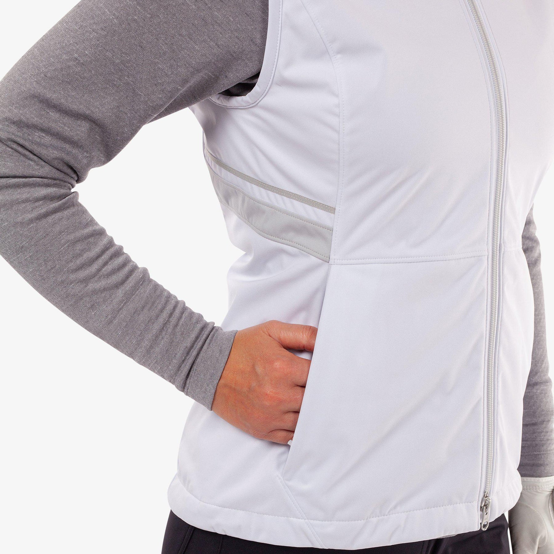 GALVIN GREEN Women Lea Windproof and Water Repellent Golf Vest
