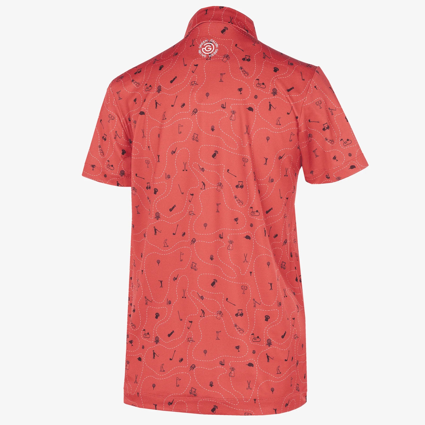GALVIN GREEN Junior Rowan Breathable Short Sleeve Golf Shirt