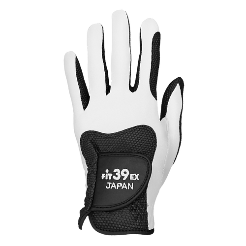 FIT39 UNISEX CLASSIC GLOVES - BLACK BASE WHITE