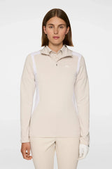 J.LINDEBERG Women Mae Quarter Zip Mid Layer
