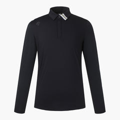 DESCENTE 23SS MEN SPIRIT COOLING LONG SLEEVE SHIRT BLACK