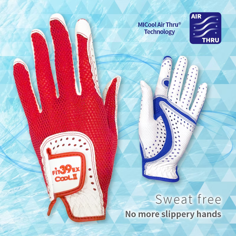 Fit39 Unisex Cool Gloves - Black Base