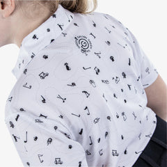 GALVIN GREEN Junior Rowan Breathable Short Sleeve Golf Shirt