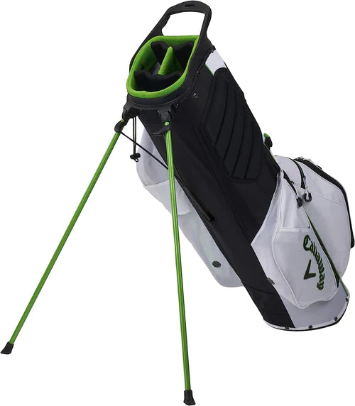 CALLAWAY EPIC HYPERLITE ZERO DOUBLE STAND BAG WHITE/BLACK