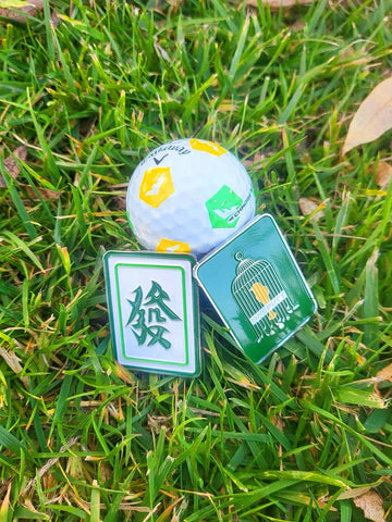 ONEPUTT CHINESE LETTERS MAJIANG BALL MARKER - Par-Tee Golf
