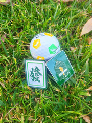 ONEPUTT CHINESE LETTERS MAHJONG BALL MARKER