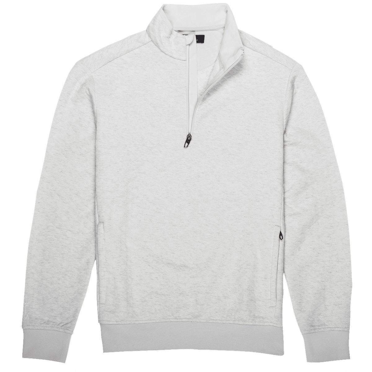 Ralph Lauren RLX Men Quilted Double-Knit Mockneck Sweatshirt
