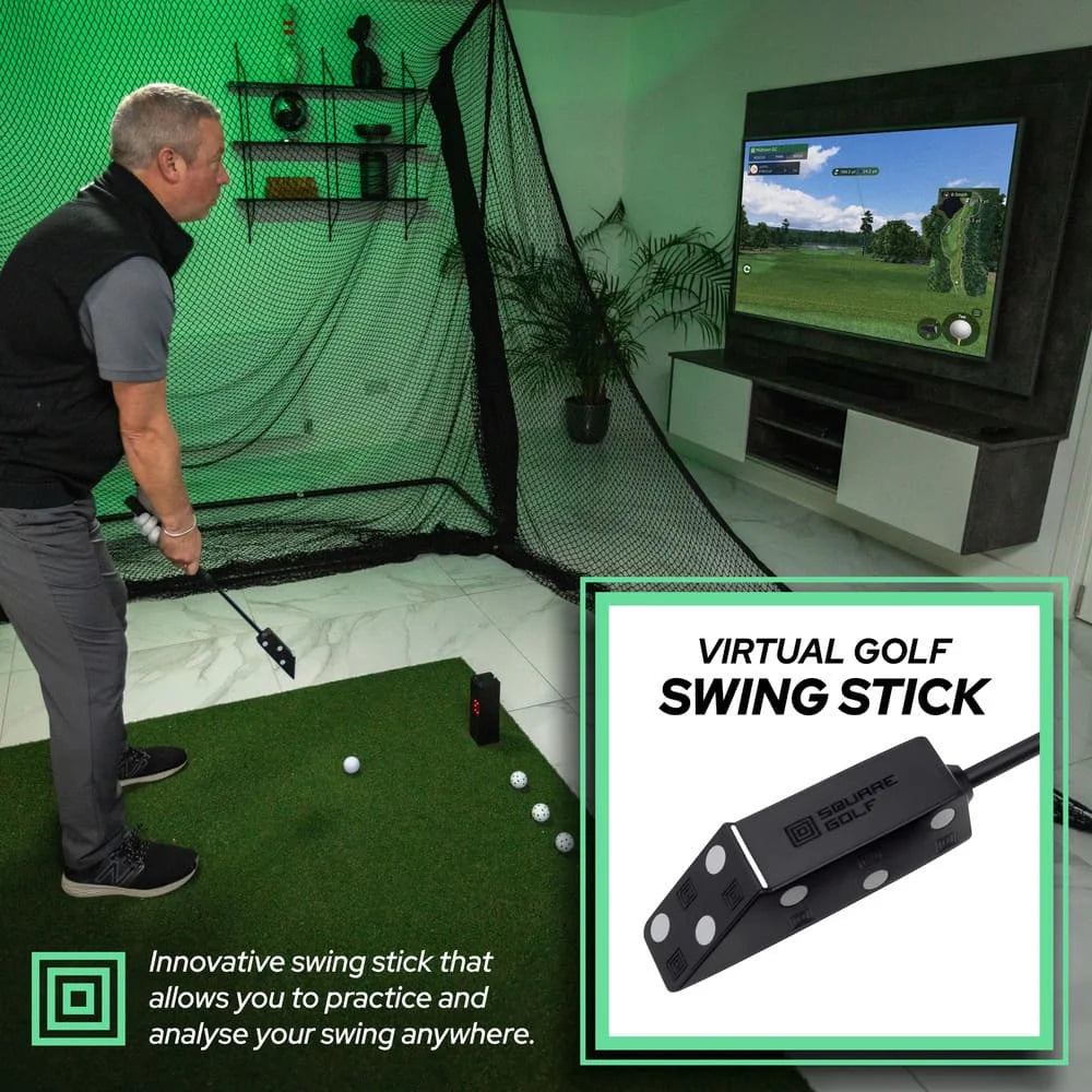 Square Golf Indoor Launch Monitor Practice Machine