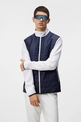 J.LINDEBERG MEN MARTINO QUILT HYBRID JACKET