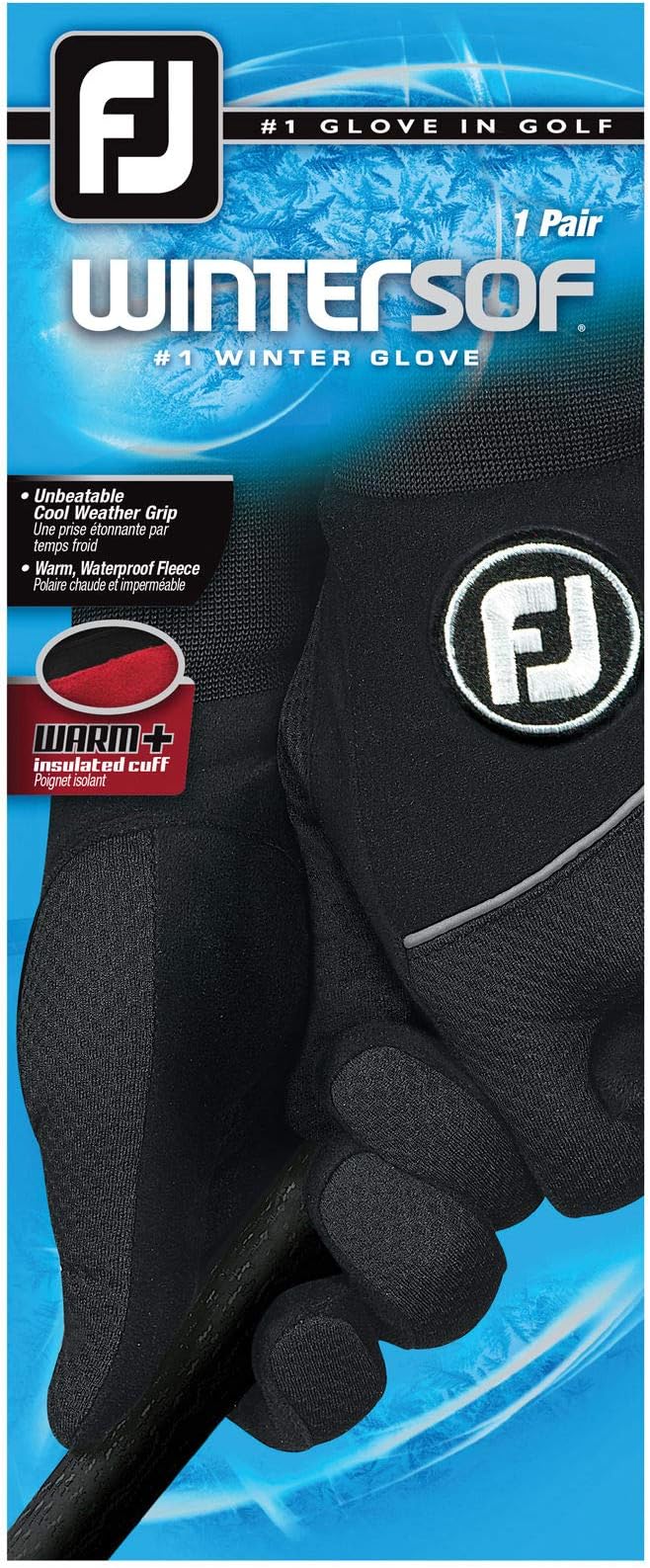 FOOTJOY MEN WINTERSOF GLOVES PAIR BLACK 2024