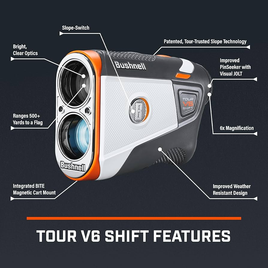 Bushnell Tour V6 Shift Laser Rangefinder