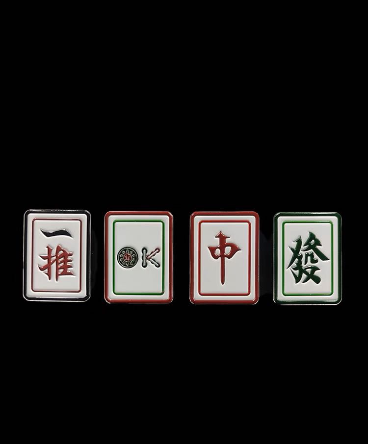 ONEPUTT CHINESE LETTERS MAHJONG BALL MARKER ONE SIZE