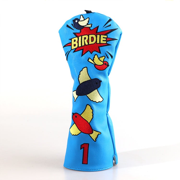 Blue Birdie Driver Headcover