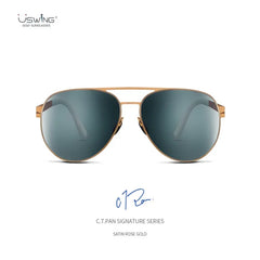 USWING C.T. PAN SUNGLASSES SATIN ROSE GOLD