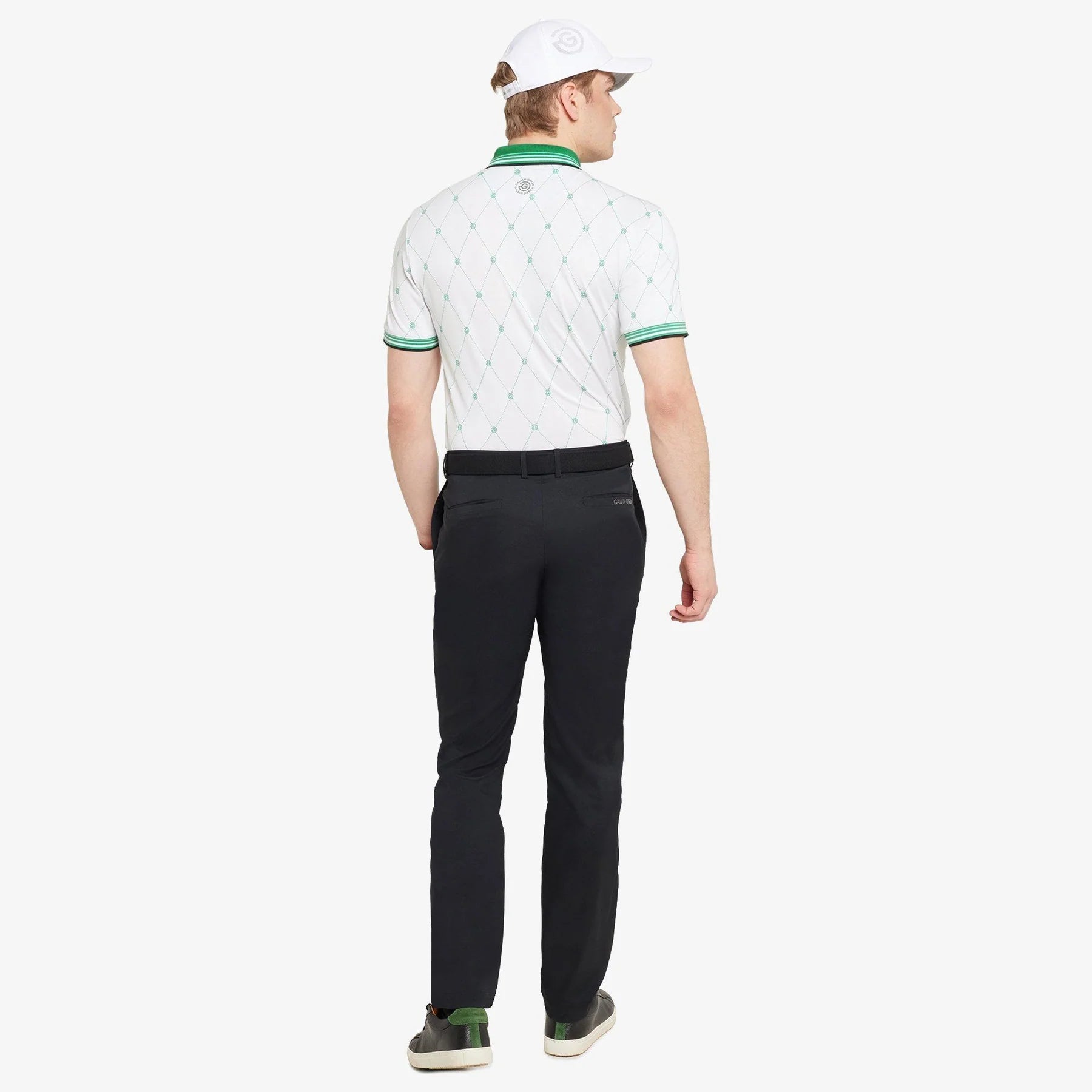 GALVIN GREEN Men Miguel Breathable Short Sleeve Golf Shirt