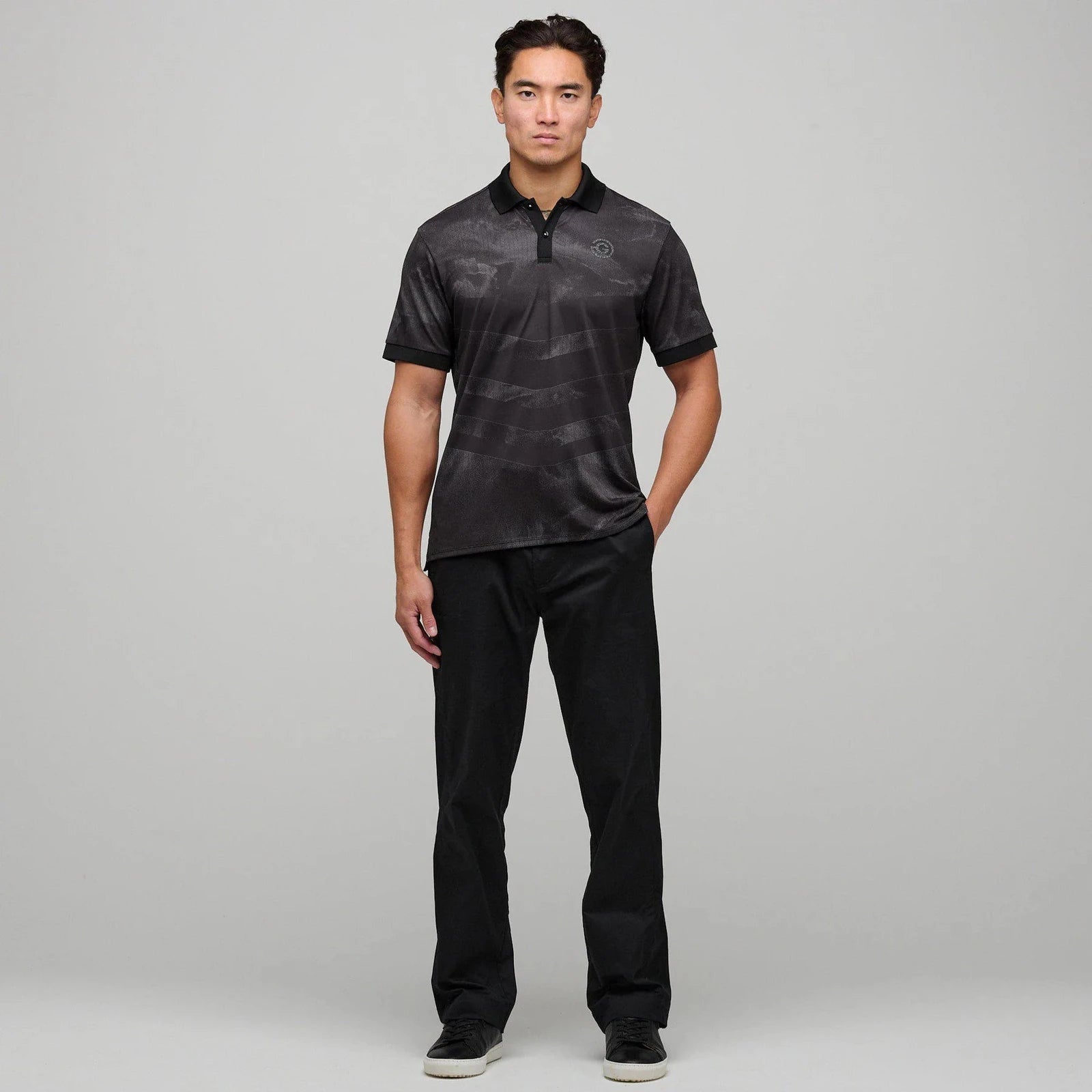 GALVIN GREEN Men Mirza Breathable Short Sleeve Golf Shirt