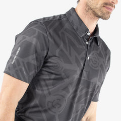 GALVIN GREEN MEN MAZE BREATHABLE SHORT SLEEVE SHIRT