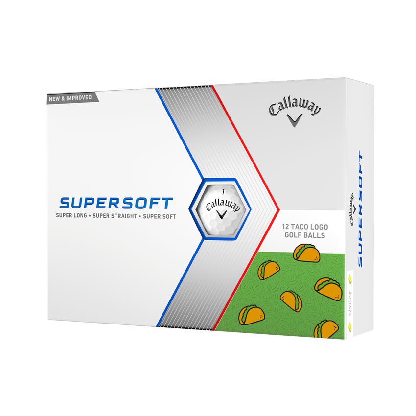 CALLAWAY 2023 SUPERSOFT TACO GOLF BALLS - Par-Tee Golf