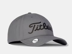 TITLEIST MEN'S PLAYERS PERFORMACNE BALL MARKER HAT Charcoal Black