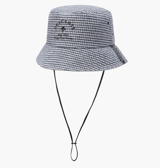 DESCENTE 23FW INITIAL LETTERING BUCKET HAT