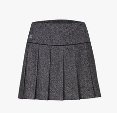 FAIRLIAR FW22 HOMESPUN PLEATS SKIRT