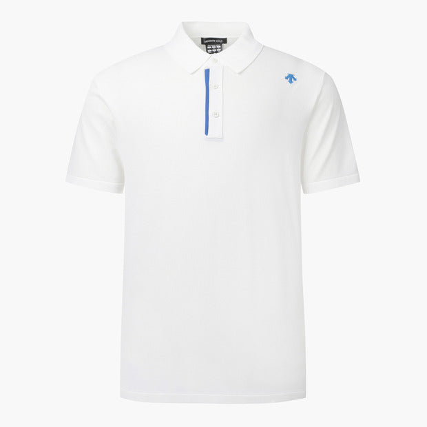 DESCENTE GOLF Men's Mesh Short Sleeve Knit