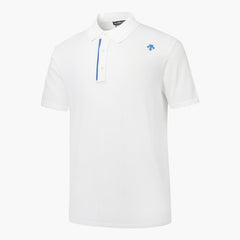 DESCENTE GOLF Men's Mesh Short Sleeve Knit