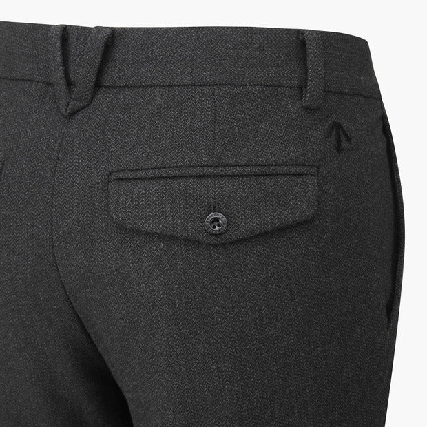 DESCENTE GOLF Men's Fall Twill Weave Textured Slim Fit Pants