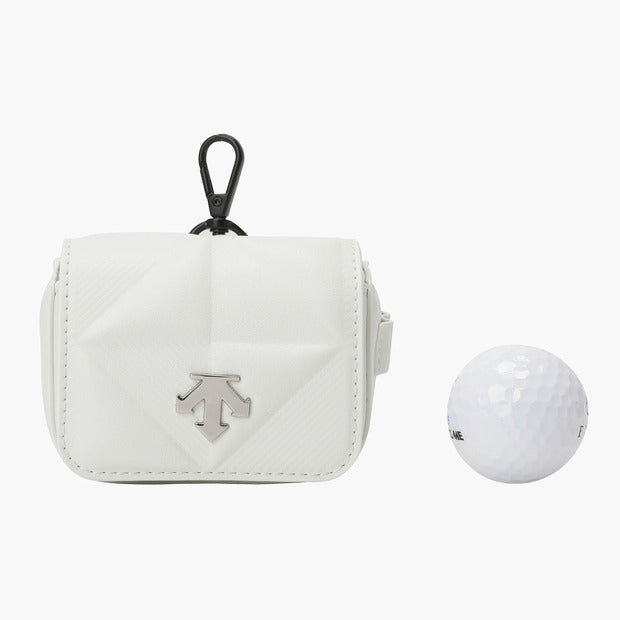 DESCENTE GOLF Women's Embossed Pattern 2 Ball Case