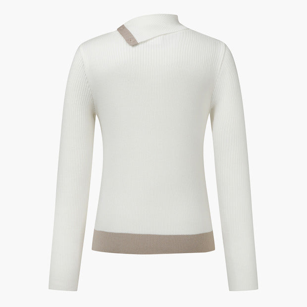 DESCENTE Golf Women's Modified Kara Point Long Sleeve Knit