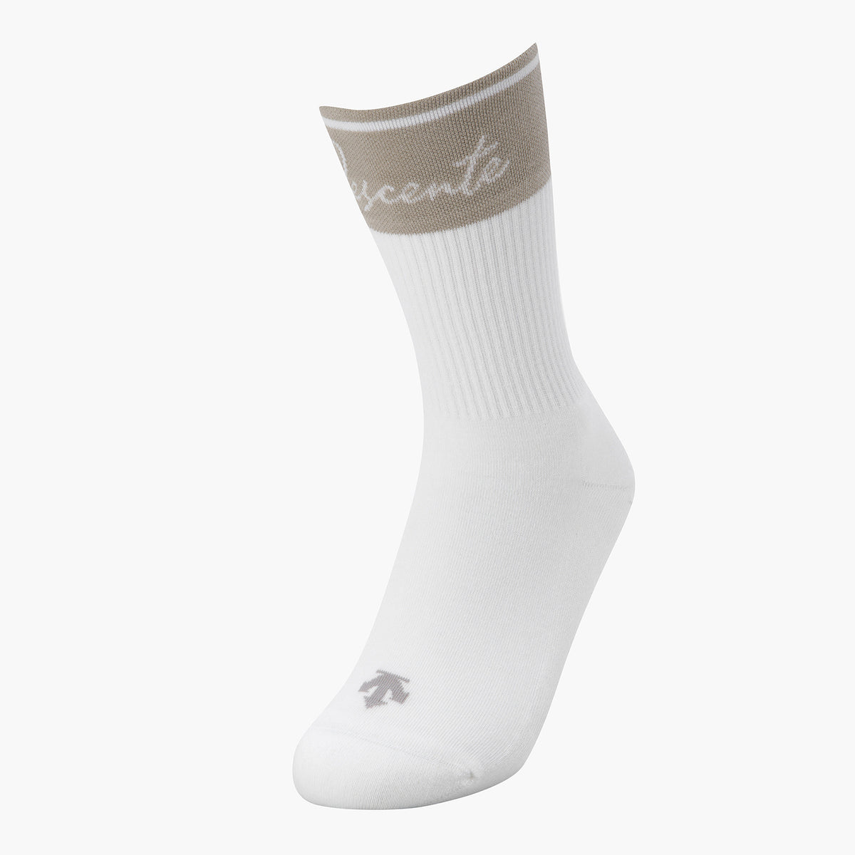 DESCENTE GOLF Women's Color Block Point Crew Socks