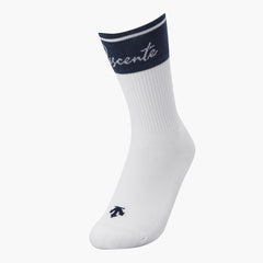 DESCENTE GOLF Women's Color Block Point Crew Socks