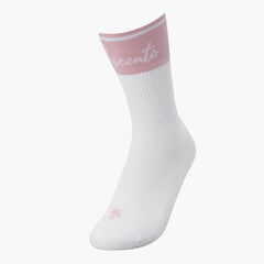 DESCENTE GOLF Women's Color Block Point Crew Socks