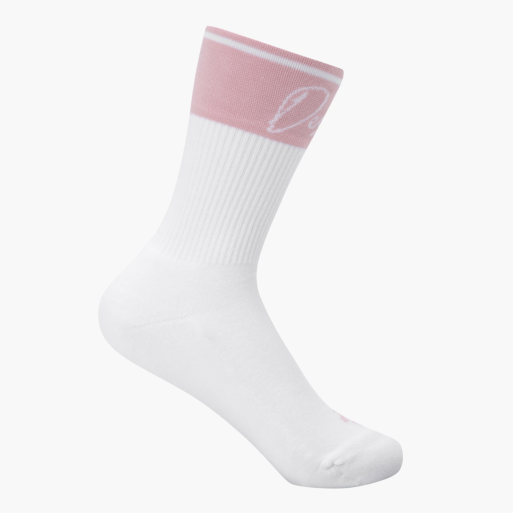 DESCENTE GOLF Women's Color Block Point Crew Socks