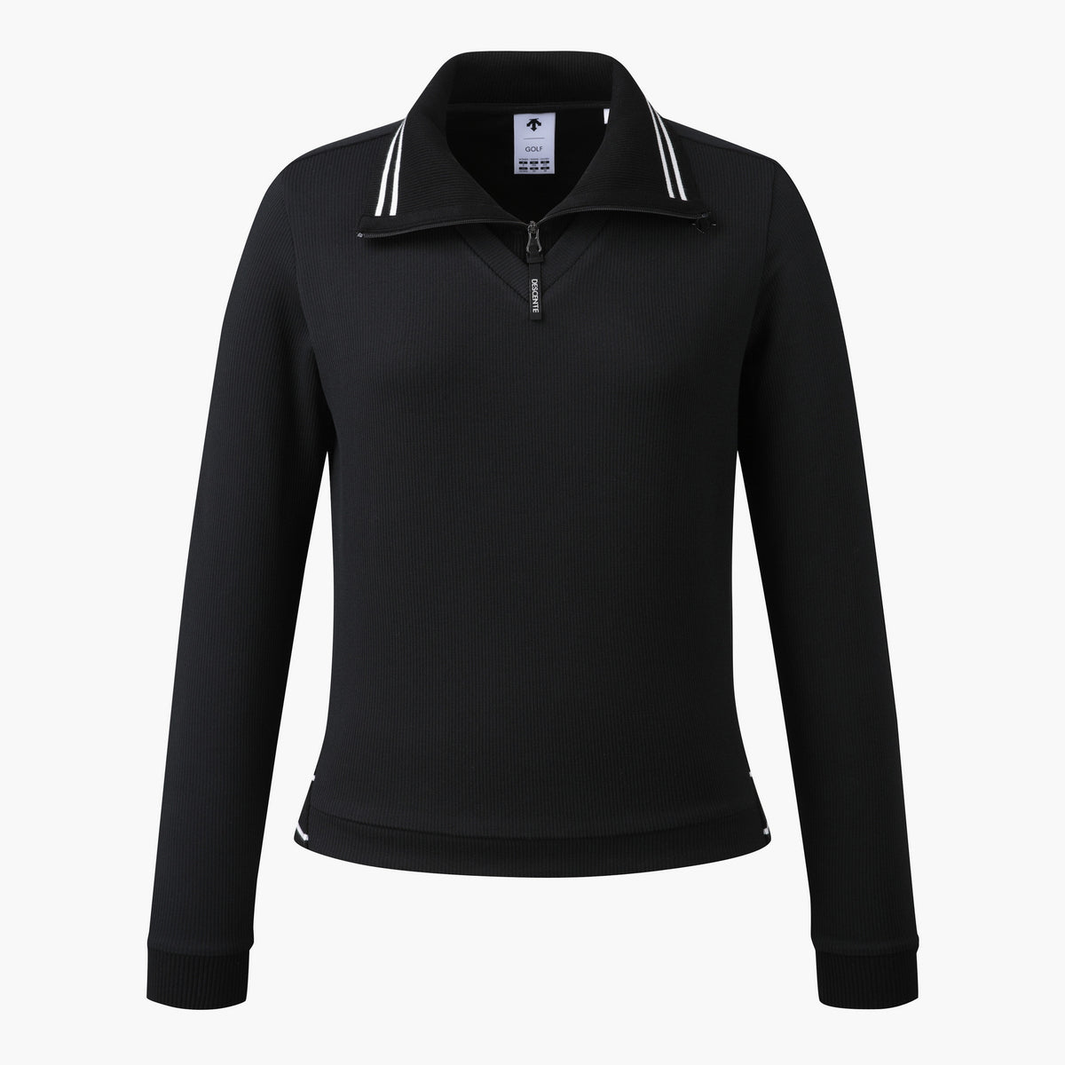 DESCENTE Golf Women's Knit Collar Layered T-Shirt