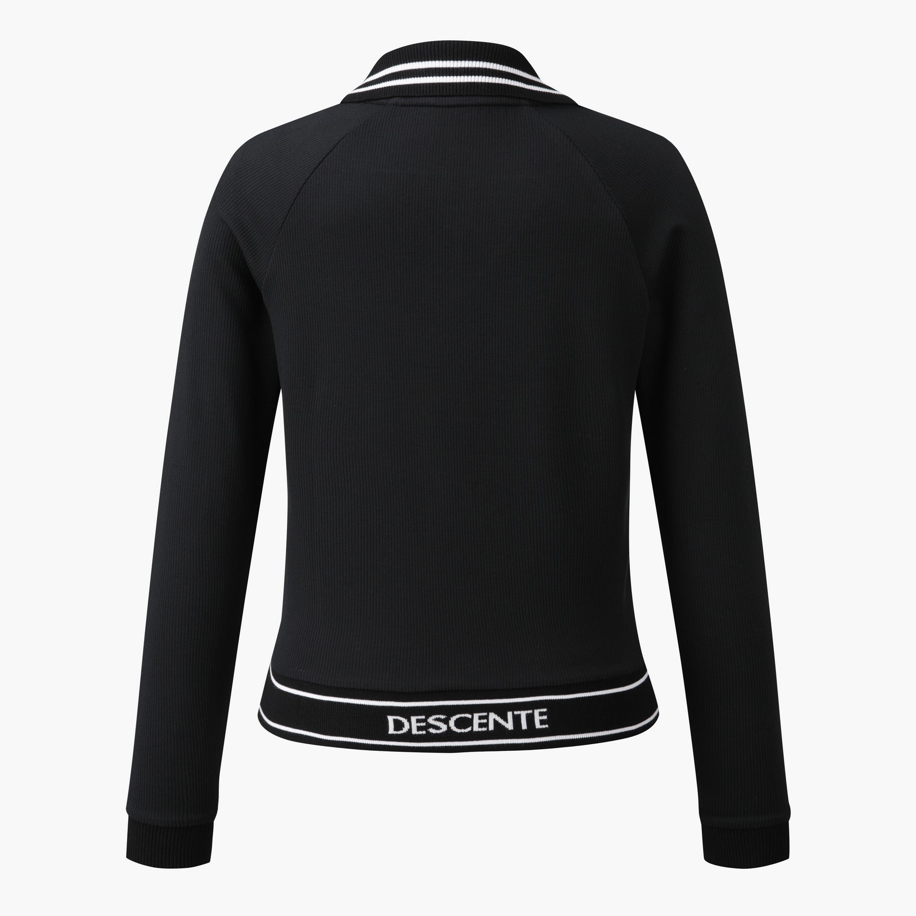 DESCENTE Golf Women's Knit Collar Layered T-Shirt