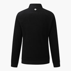 DESCENTE GOLF Men's Techwool Half Zip Windproof T-Shirt