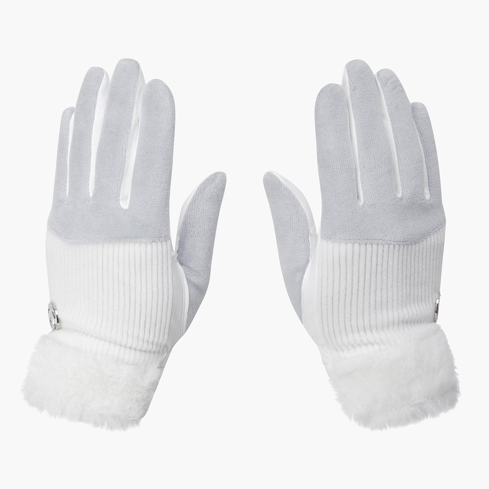 DESCENTE Golf Women's Fur Winter Gloves