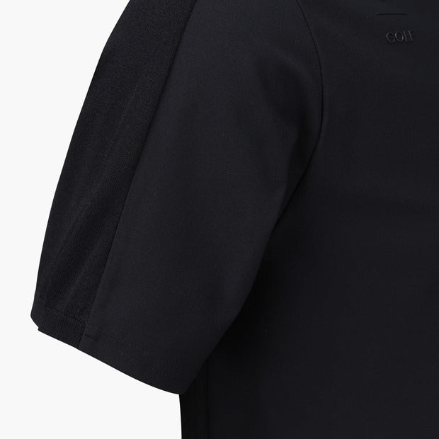 DESCENTE GOLF Men's Knit Hybrid Short Sleeve T-Shirt
