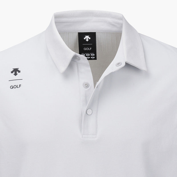 DESCENTE GOLF Men's Knit Hybrid Short Sleeve T-Shirt – Par