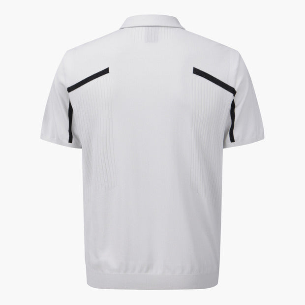 DESCENTE GOLF Men's Knit Hybrid Short Sleeve T-Shirt