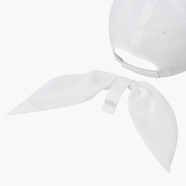 DESCENTE GOLF Women's Wide Detachable Ribbon Ball Cap