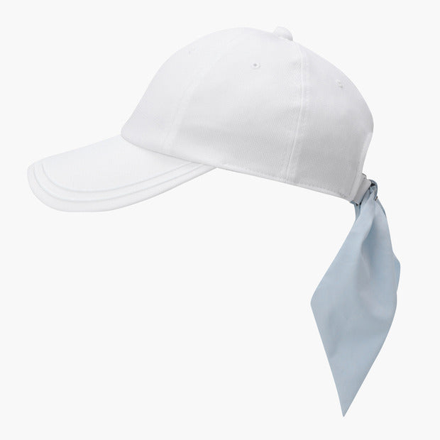 DESCENTE GOLF Women's Wide Detachable Ribbon Ball Cap