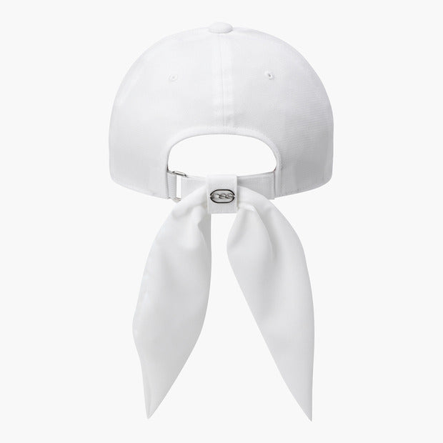 DESCENTE GOLF Women's Wide Detachable Ribbon Ball Cap