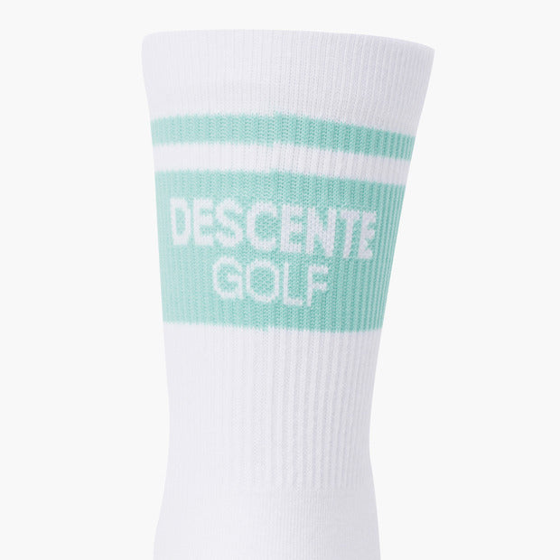 DESCENTE GOLF Women's Side Logo Socks