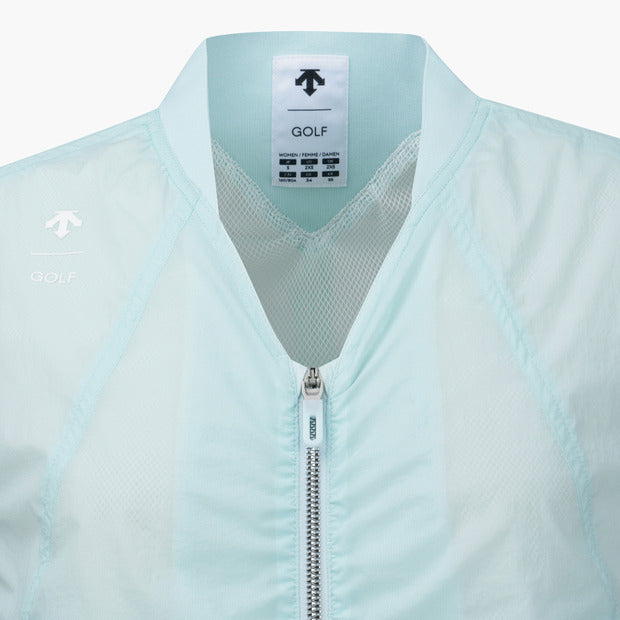 DESCENTE GOLF Women's V-Neck Woven Vest