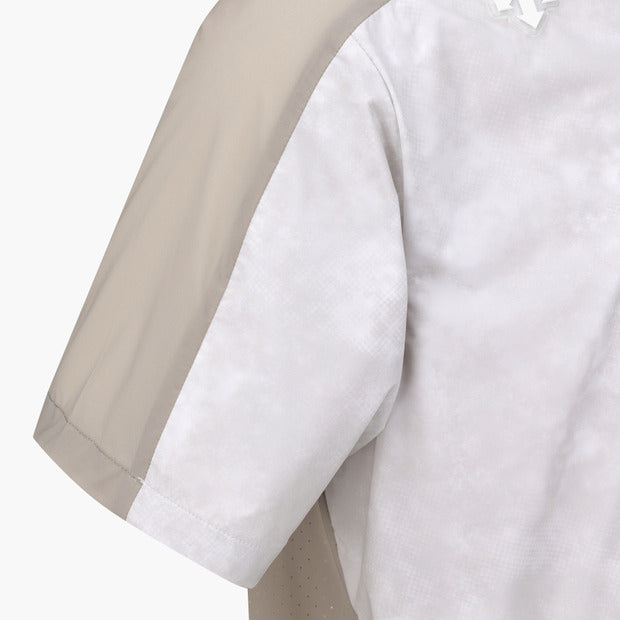 DESCENTE GOLF Men's ACMT Short-sleeved See-through Jumper